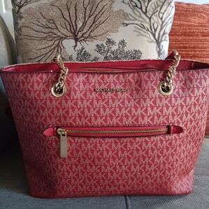 Michael Kors Signatire Logo Tote Bag